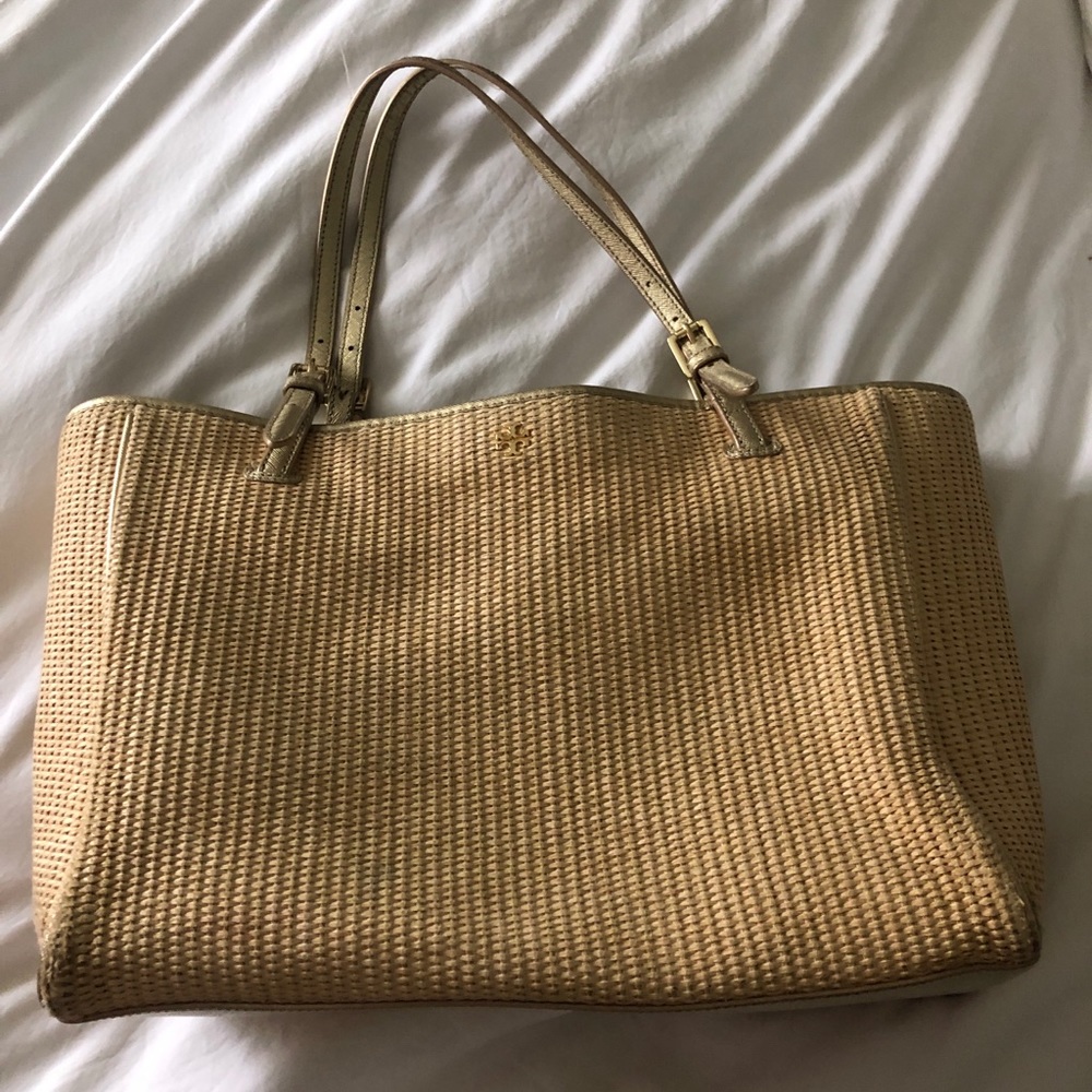 Tory Burch straw bag✨